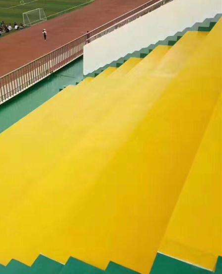 城关球场台阶翻新修补改造